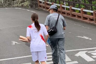 しまばら聖火リレー PR大使宮崎香蓮さん MOV 2021