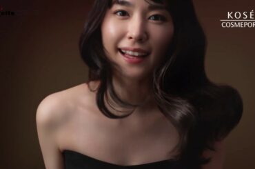 新垣結衣、大人の色気でセクシーな胸元『サロンスタイル ビオリス』新CM