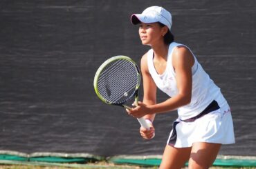 【テニス】尾崎里紗（Risa Ozaki）ストローク練習 【Tennis】