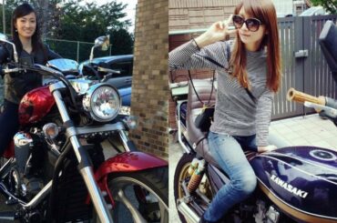愛車が凄い！バイクに乗っている女性芸能人