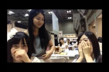 武藤十夢、大森美優、田野優花、平田梨奈の握手会休憩中の仲良し動画