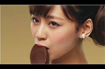 2篇 西内まりや CM 明治 ゴールドライン アイス 「本気のまりや」「二人のまりや」