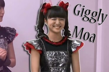 Moa Kikuchi (菊地最愛 ) Giggling during a interview