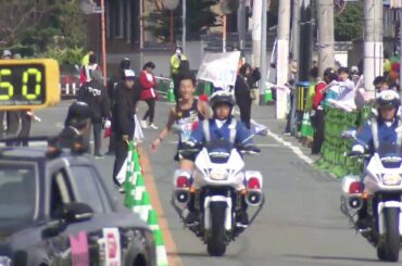 福岡マラソン2019　フィニッシュシーン