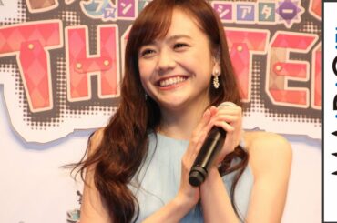 松井愛莉「シンデレラっぽく」水色のミニドレスで登場！「サンリオキャラクターズ ファンタジーシアター」発表会1　#Airi Matsui　#Press conference