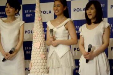 ホワイティシモ　美白デーイベント 小林真央