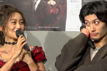 三浦春馬&大島優子、初共演の互いの印象に照れ笑い／舞台『罪と罰』初日前会見