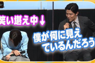長澤まさみ、バナナ食べる鈴木亮平に爆笑「僕が何に見えているんだろう？」と突っ込みも　ドラマ「エルピスー希望、あるいは災いー」制作発表会