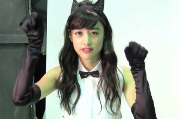 山本美月、猫耳にメイド服…“コスプレ”三昧？　「Goo PLUS」新CM発表会1　#Mizuki Yamamoto