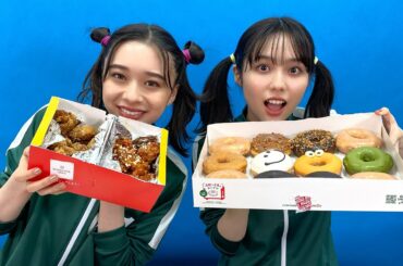 田鍋梨々花 × 秋田汐梨　Uber EATSを食べながらゆるトーク♡