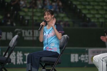 新川優愛 ライオンズファンへメッセージ 4K
