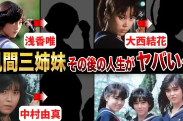 【風間三姉妹】その後の人生がヤバすぎた…！？借金、ヌード【浅香唯、大西結花、中村由真】