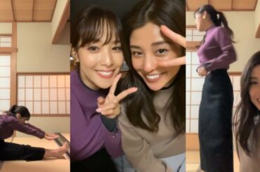 【インスタライブ】鷲見玲奈アナと岡副麻希キャスターのお泊り配信　2020.11.18