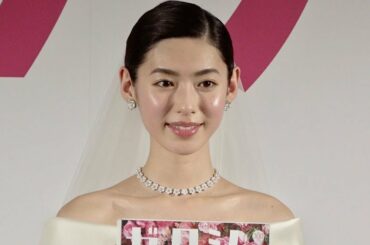 12代目ゼクシィガール白石聖がウエディングドレス姿を披露！／ゼクシィ新CM発表会