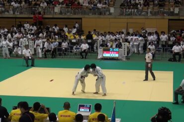 2016年IH 柔道 女子 52kg級 2回戦 安永陽菜乃（明誠）vs 小菅美幸（土浦日大）