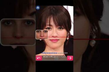 女優の深田恭子を顔診断してみた