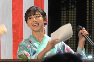 【4K】「斎藤ちはる さん（元 乃木坂46の女子アナ）が『ドラえもん音頭』を踊る」2019.08.24 @六本木ヒルズ