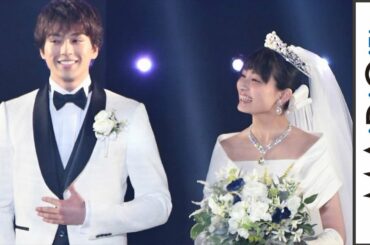 新田真剣佑、タキシード姿で“花嫁”をエスコート「幸せに思います」　吉川愛は“7億円の輝き”　「TGC2018A／W」