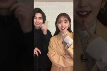アニマルズダンスNG🙅‍♂️海(#鈴木愛理)に怒られる風緒(#本田響矢)🤣#新ドラマ #アニマルズ 🐯💄  #shorts