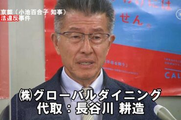 小池百合子（70）都知事に『違法』確定！｜【控訴審】第一回期日「コロナ特措法」違憲訴訟／グローバルダイニング（7625）