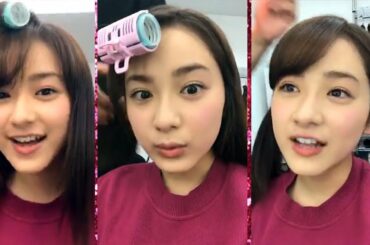 平祐奈💓かわいすぎ！💓Instagram Live ツインテール💓2018/02/15