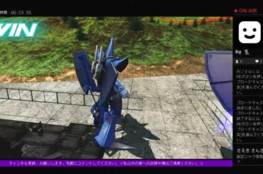 EXVSMBON配信[マキオン]♥さぶりんさんと固定5連勝しました。【ナビ→ダークセシア】【私ハンブラビと味方さぶりんさん♥エクセリアの固定ランクマ5戦】[GUNDAM Extreme Versus]