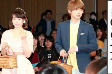 桜井日奈子、初主演映画に感謝　吉沢亮ら「ママレード・ボーイ」キャストが集結！　映画「ママレード・ボーイ」完成披露試写会1