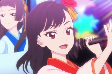 福原遥、美山加恋＆富田望生らとアイドルグループ結成!?　「フラ・フラダンス」本編映像「いついろディライト!!」ライブシーン