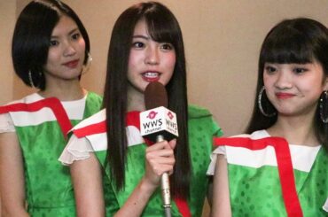 夢みるアドレセンスにインタビュー！ 志田友美のグラビアポーズを荻野可鈴がいじる？！