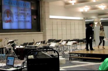 2012_01/09 Carp白濱裕太 広島県警一日通信司令官、登壇