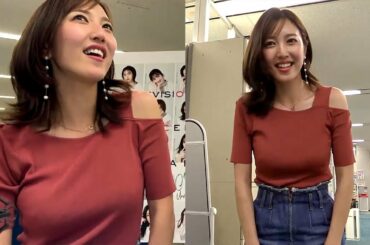 小澤陽子アナが武器をフルスイング