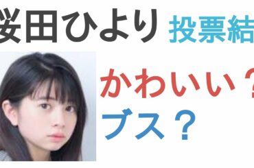 桜田ひよりはかわいい？ブス？【投票結果】