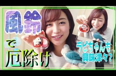 【開封】川崎大師の風鈴市「厄除けだるま風鈴」をオンライン発注♪