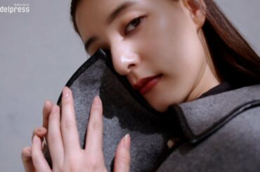 新木優子、ポンチョコートを製作 sweet＆SNIDELとトリプルコラボ【メイキング】