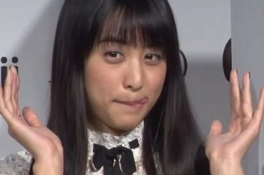 山本美月の“テヘペロ”顔がキュートすぎる！「Simeji」新CM発表会2　#Mizuki Yamamoto　#Shingo Fujimori