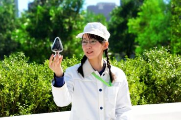 吉岡里帆、メイキングで可愛い声でアテレコ！？悩む中学生に熱弁　DIC株式会社CM「DIC岡里帆シリーズ」メイキング＆インタビュー