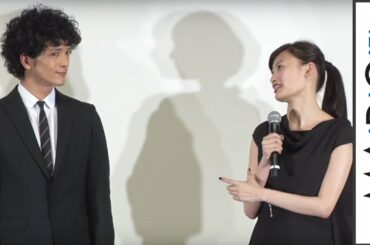 大政絢、注目は「渡部豪太との微妙な空気感」主演映画が初日　映画「コスメティックウォーズ」初日舞台あいさつ1