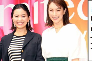 蛯原友里、グリーンのボタニカル柄レースのスカートでシックに　「東急プラザ銀座」1周年記念イベント1