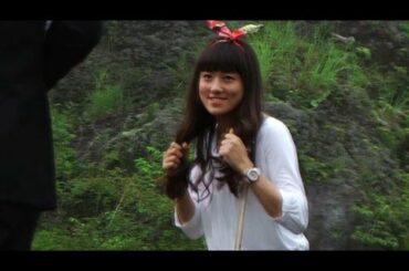 木村文乃、キュートな猪木のモノマネ／映画『RANMARU 神の舌を持つ男』木村文乃メイキング映像