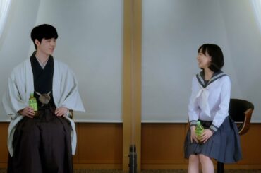 サントリー緑茶 伊右衛門 芦田愛菜 藤井聡太 対談 10分16秒