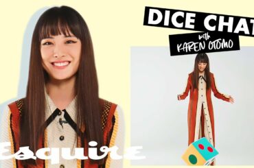 大友花恋がサイコロゲーム「Dice Chat」に挑戦｜「男性の綺麗なハンカチにドキッとする…」｜ Esquire Japan