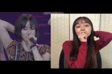 室田瑞希さんによる佐々木莉佳子さんのモノマネ　"本家との比較"