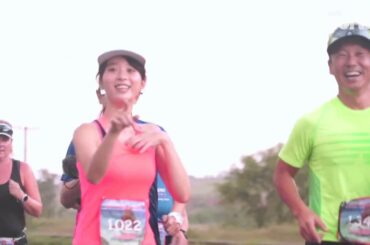 馬場ふみかさん、マウイでハーフマラソンに初挑戦！