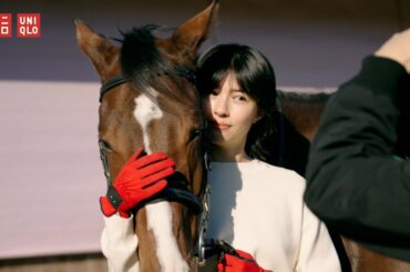 ユニクロのジーンズLIFE篇 佐久間由衣 メイキング