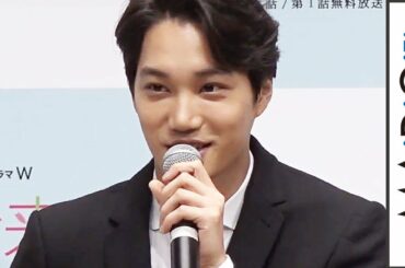 EXO・カイの登場に大歓声！日本語でのあいさつも　「連続ドラマW 春が来た」舞台あいさつ1