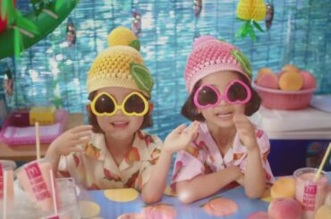 秋田汐梨　マクドナルド マックシェイクもも&もも TVCM