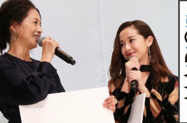 沢尻エリカ、小泉今日子が好きすぎる？「姉さんについていきたい」　映画「食べる女」公開記念舞台あいさつ2