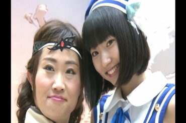 顔の大きさが2倍？武田玲奈とキンタローコスプレ姿で登場！ゲーム「誰ガ為のアルケミスト」