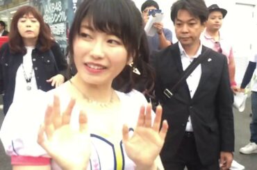 20170528 横山由依 高橋朱里 宮里莉羅 沖縄ファミリーマート出待ち