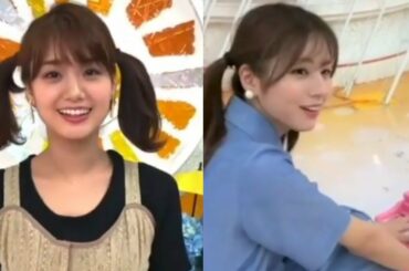 井上清華アナと堤礼実アナのツインテールと幼少期写真が可愛いすぎ！